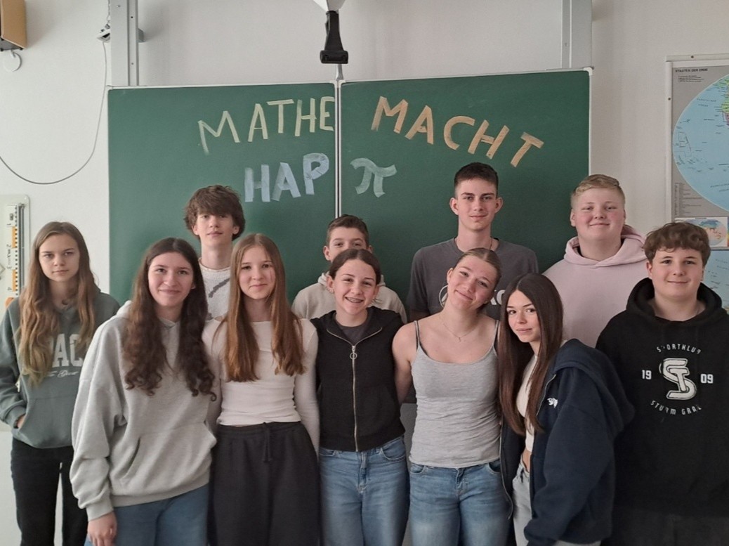 Mathe macht HapPi: Pi-Tag an der MS Preding
