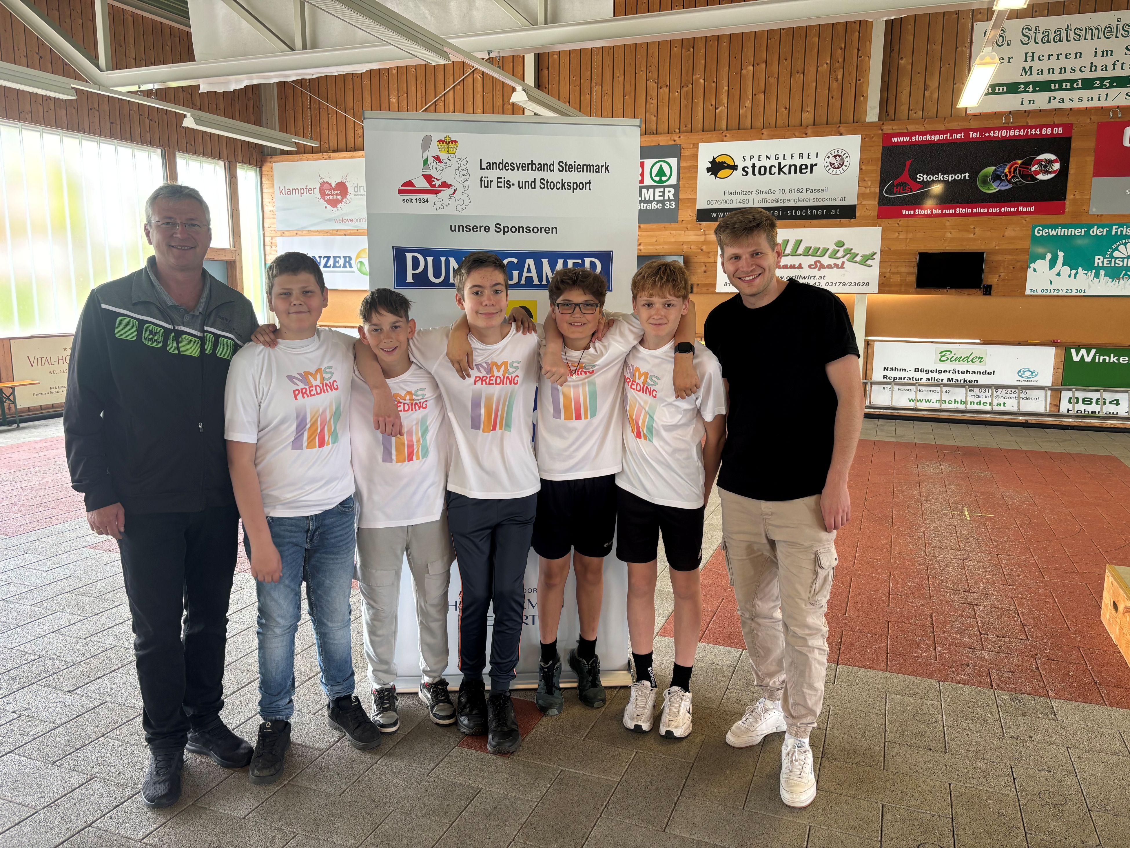 Starke Teamleistung beim Stockschießen-Landesfinale!
